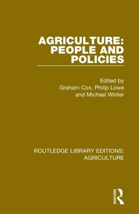 Abbildung von: Agriculture: People and Policies - Routledge