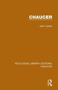 Cover: Chaucer - Routledge