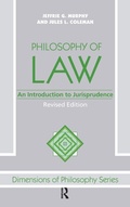 Cover: Philosophy Of Law - Routledge