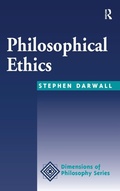 Cover: Philosophical Ethics - Routledge