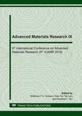 Cover: Advanced Materials Research IX - Trans Tech Publications Ltd
