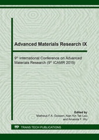 Enlarge image Cover: Advanced Materials Research IX - Trans Tech Publications Ltd