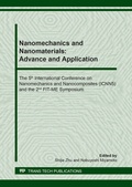 Cover: Nanomechanics and Nanomaterials: Advance and Application - Trans Tech Publications Ltd