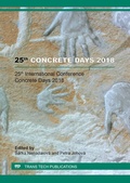 Cover: 25th Concrete Days 2018 - Trans Tech Publications Ltd