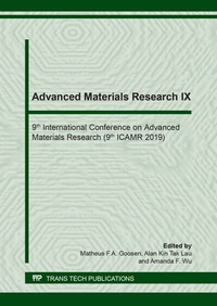 Enlarge image Cover: Advanced Materials Research IX - Trans Tech Publications Ltd