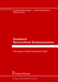 Cover: Handbuch Barrierefreie Kommunikation - Frank & Timme