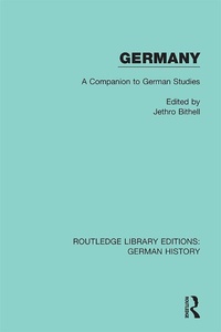 Enlarge image Cover: Germany - Routledge