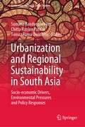 Cover: Urbanization and Regional Sustainability in South Asia - Springer
