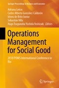 Cover: Operations Management for Social Good - Springer