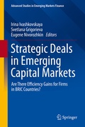 Cover: Strategic Deals in Emerging Capital Markets - Springer