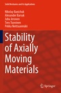 Cover: Stability of Axially Moving Materials - Springer