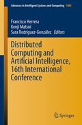 Cover: Distributed Computing and Artificial Intelligence, 16th International Conference - Springer