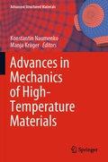 Cover: Advances in Mechanics of High-Temperature Materials - Springer
