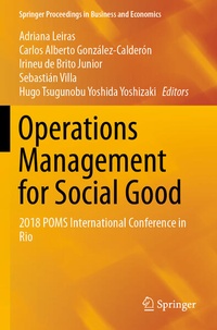 Enlarge image Cover: Operations Management for Social Good - Springer