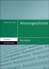 Enlarge image Cover: Wissensgeschichte - Franz Steiner Verlag