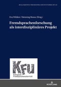 Cover: Fremdsprachenforschung als interdisziplin&auml;res Projekt - Peter Lang Verlag