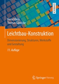 Abbildung von: Leichtbau-Konstruktion - Springer Vieweg