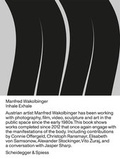 Cover: Manfred Wakolbinger - Scheidegger & Spiess