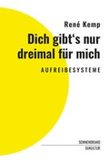 Cover: Dich gibt's nur dreimal f&uuml;r mich - SuKuLTuR