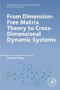 Cover: From Dimension-Free Matrix Theory to Cross-Dimensional Dynamic Systems - Academic Press