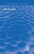 Cover: Varia Socratica - Routledge