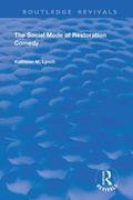 Cover: Social Mode of Restoration Comedy - Routledge