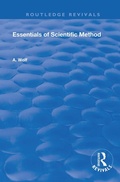 Cover: Essentials of Scientific Method - Routledge