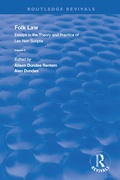 Cover: Folk Law - Routledge