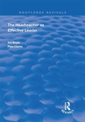 Cover: The Headteacher as Effective Leader - Routledge