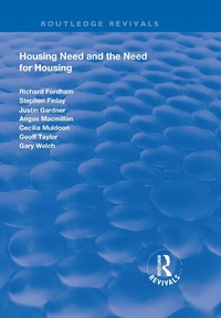 Abbildung von: Housing Need and the Need for Housing - Routledge