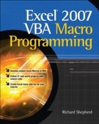 Abbildung von: Excel 2007 VBA Macro Programming - McGraw-Hill
