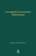 Cover: Laryngeal Cooccurrence Restrictions - Routledge