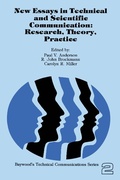 Cover: New Essays in Technical and Scientific Communication - Routledge
