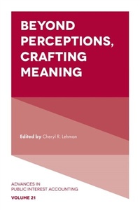 Enlarge image Cover: Beyond Perceptions, Crafting Meaning - Emerald Publishing Limited