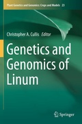 Cover: Genetics and Genomics of Linum - Springer