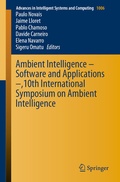 Cover: Ambient Intelligence - Software and Applications -,10th International Symposium on Ambient Intelligence - Springer