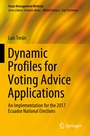 Cover: Dynamic Profiles for Voting Advice Applications - Springer