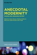 Cover: Anecdotal Modernity - De Gruyter