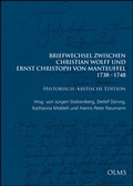 Cover: Briefwechsel zwischen Christian Wolff und Ernst Christoph von Manteuffel: 1738-1748 - Georg Olms Verlag