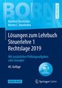 Bild: Lösungen zum Lehrbuch Steuerlehre 1 Rechtslage 2019 - Springer Gabler