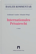 Cover: Internationales Privatrecht - Helbing & Lichtenhahn