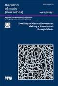 Cover: Dwelling in Musical Movement - VWB-Verlag