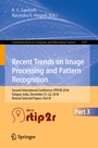 Cover: Recent Trends in Image Processing and Pattern Recognition - Springer