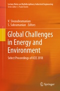 Cover: Global Challenges in Energy and Environment - Springer