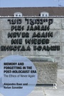 Cover: Memory and Forgetting in the Post-Holocaust Era - Routledge