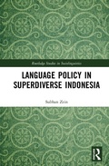 Cover: Language Policy in Superdiverse Indonesia - Routledge
