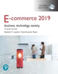 Cover: E-Commerce 2019: Business, Technology and Society, Global Edition - Pearson Education Limited