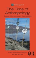 Cover: The Time of Anthropology - Routledge