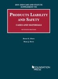 Cover: Products Liability and Safety, Cases and Materials, 2019-2020 Case and Statute Supplement - West Academic Press