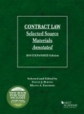 Cover: Contract Law, Selected Source Materials Annotated, 2019 Expanded Edition - West Academic Press